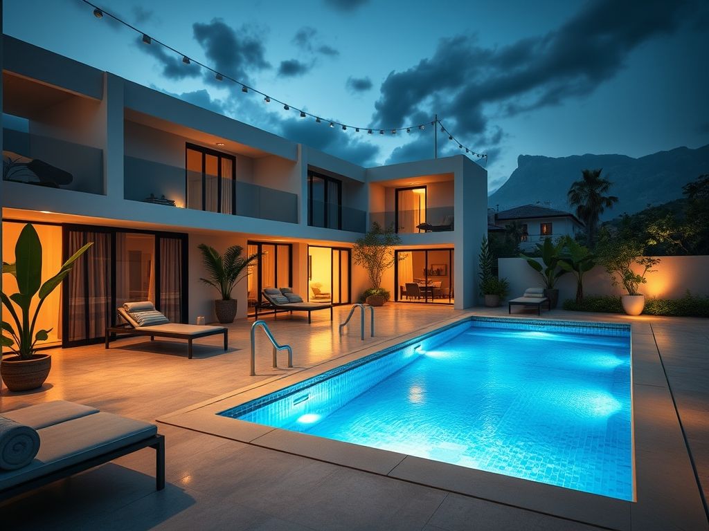 Apartamento com piscina