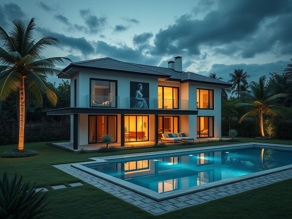 Casa com quintal