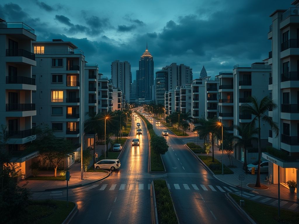 Imóveis em áreas metropolitanas