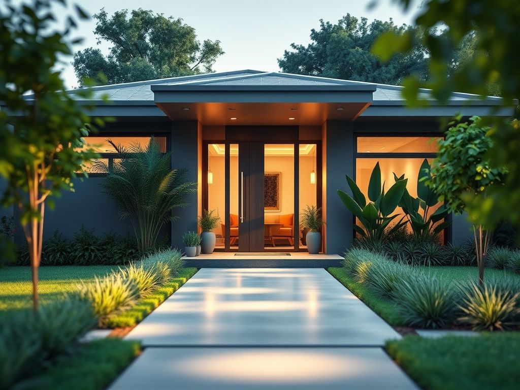 Casa com acesso fácil