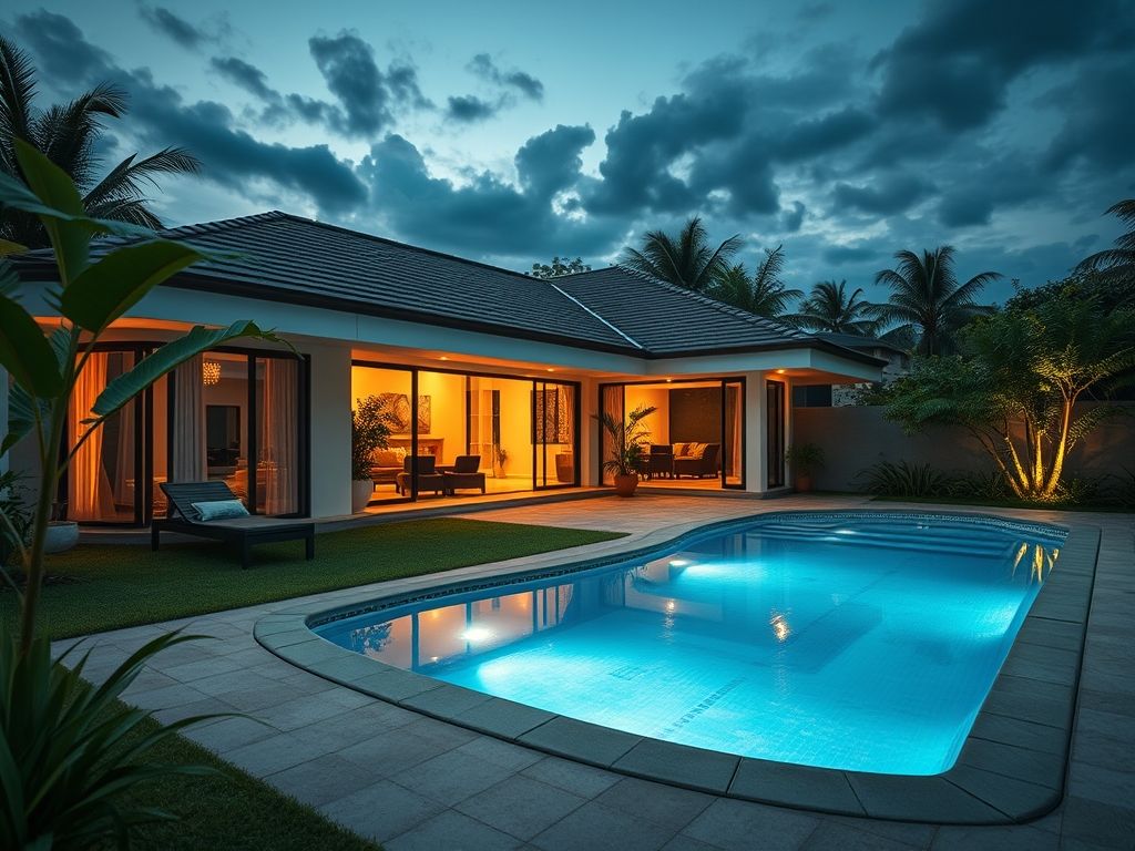 Casa em Indaiatuba com piscina
