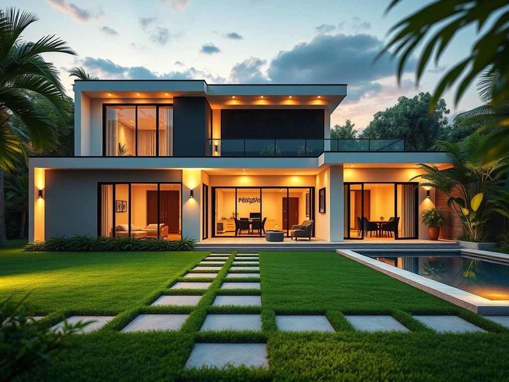 Casa em Indaiatuba com quintal