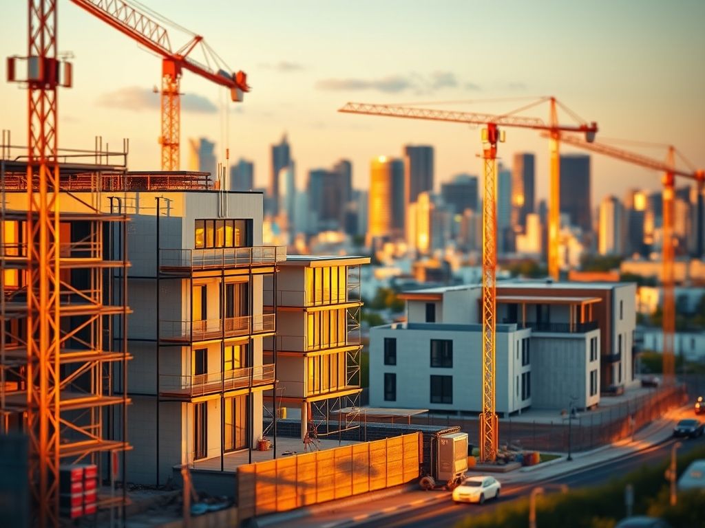 Imóveis em construção